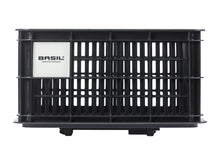 Load image into Gallery viewer, Basil Bicycle Crate S 17.5L Black Recycled