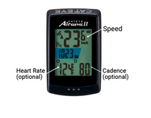 Load image into Gallery viewer, CTY Computer Air II GPS black
